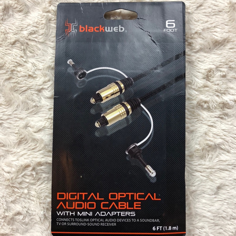 New digital optical audio cable